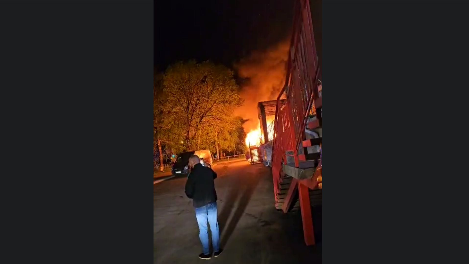 Ночной пожар в Ставрополе ликвидирован