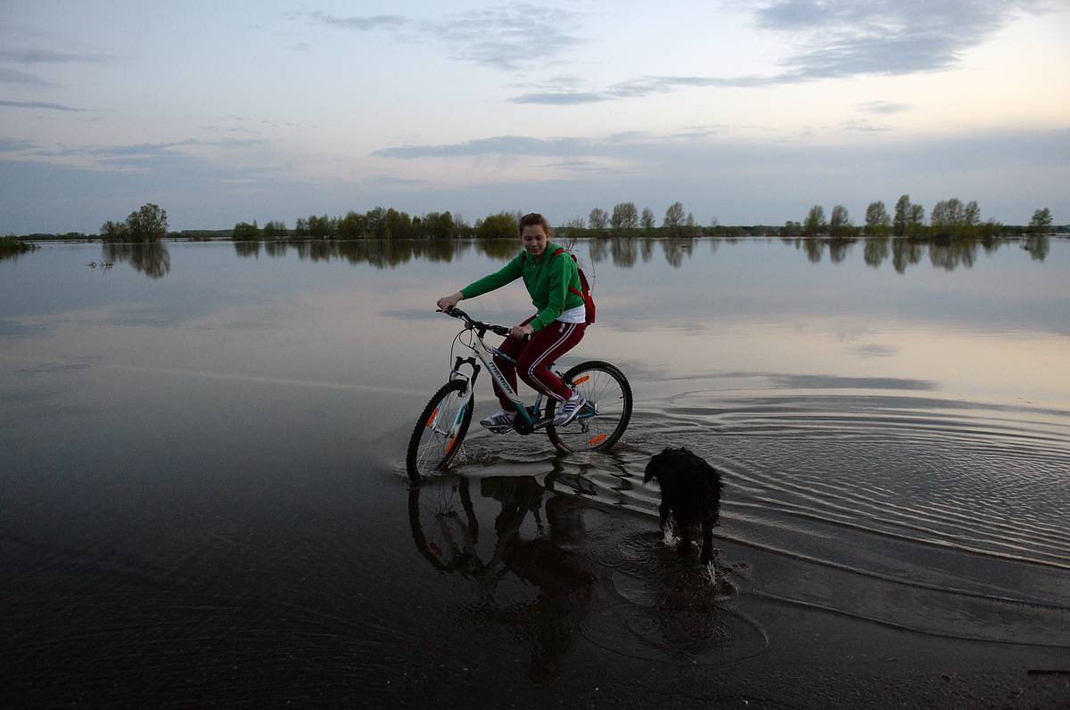 Уровень реки в российском регионе за сутки поднялся больше чем на три метра